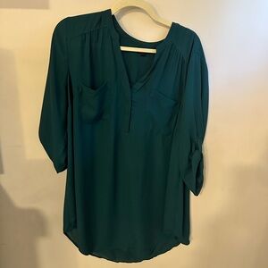 Green long Harper style from Torrid size 1
